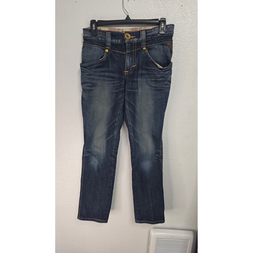 Edwin BT0311 Denim Jeans Womens XS Blue Excellent